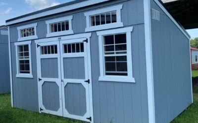 ⭐10 X 16 studio shed Steely Gray